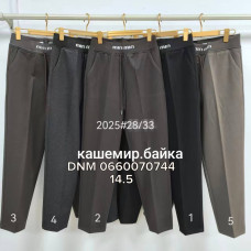 Yimeite Мом резинка брюки кашемір утеплені зима байка 28-33 2025