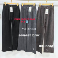 Yimeite Wide leg брюки широкі вельвет фліс утеплені зима 25-30 9061