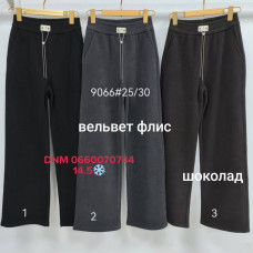 Yimeite Wide leg брюки широкі вельвет фліс утеплені зима 25-30 9066