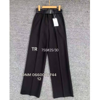 Yimeite Wide leg брюки трикотажні чорного кольору 25-30 750