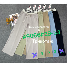 Yingguoxiang Wide leg брюки трикотажні пояс на резинці літо 28-33 9066