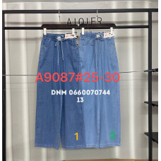 Yingguoxiang Wide leg брюки трикотажні пояс на резинці літо 25-30 9087