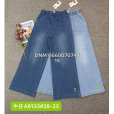 Yingguoxiang Wide leg джинси пояс резинка 28-33 9133