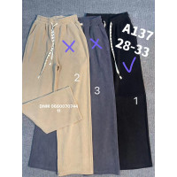 Yingguoxiang Wide leg брюки в кольорах трикотажні стрейч літо 28-33 137