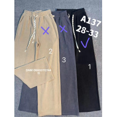 Yingguoxiang Wide leg брюки в кольорах трикотажні стрейч літо 28-33 137