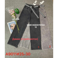 Wide leg джинси модель в кольорах стрейч котон весна 