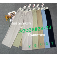 Yingguoxiang Wide leg брюки в кольорах трикотажні стрейч літо 28-33 9066