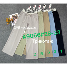 Yingguoxiang Wide leg брюки в кольорах трикотажні стрейч літо 28-33 9066