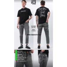 i8 denim  Мом джинси сірого кольору Mom fit 29-36 80425