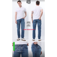 i8 denim  Regular джинси синього кольору штанка по нозі регуляр 30-40 80494