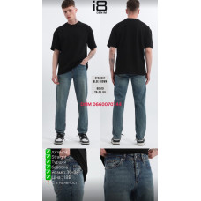 i8 denim  Straight джинси іржавого кольору рівні 30-38 80510