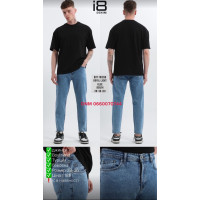 i8 denim  Boyfriend джинси блакитного кольору бойфренд 29-36 80514
