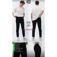 i8 denim  Boyfriend джинси чорного кольору бойфренд 29-36 80544