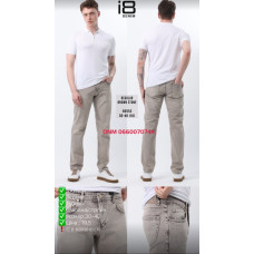 i8 denim  Regular джинси сірого кольору штанка по нозі регуляр 30-40 80553