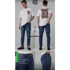 i8 denim  Мом джинси синього кольору Mom fit 29-36 80633