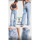 It’s basic  Wide leg джинси блакитного кольору весна 32-36 2498-3