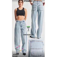 It’s basic  Скейтер джинси блакитного кольору весна Skater 32-36 3097-3