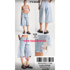 It’s basic  Шорти джинси блакитного кольору 34-42 3278