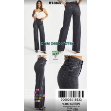 It’s basic  Straight джинси сірого кольору 32-36 2477