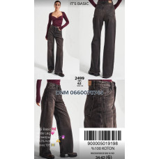 It’s basic  Wide leg джинси широкі сірого кольору 34-42 2499-62