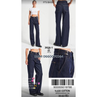 It’s basic  Wide leg джинси широкі синього кольору 34-42 3926-1-50