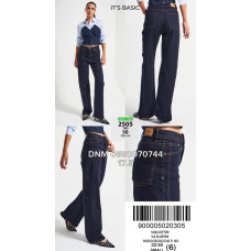 It’s basic  Wide leg джинси широкі синього кольору 32-36 2505-50