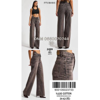 It’s basic  Wide leg джинси сірого кольору 34-42 2499-162