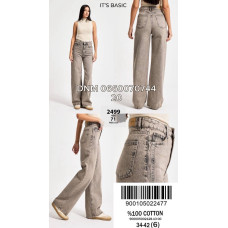 It’s basic  Wide leg джинси сірого кольору 34-42 2499-71