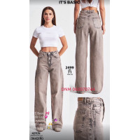 It’s basic  Wide leg джинси брудного кольору весна 34-42 2499