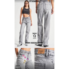 It’s basic  Мом джинси сірого кольору Mom fit 34-42 3634