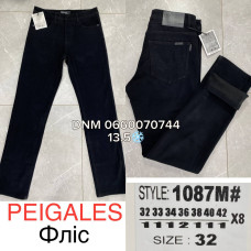 Peigales Класичні джинси чорного кольору Classic fit 32-42 1087