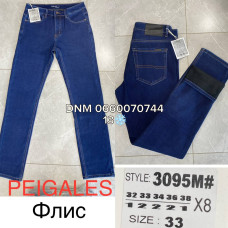 Peigales Класичні джинси синього кольору Classic fit 32-38 3095