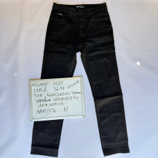 Peigales Класичні джинси чорного кольору Classic fit 32-44 1081