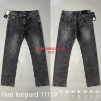 Red Leopard Класичні джинси сірого кольору Classic fit 32-42 1111