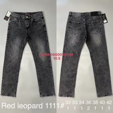 Red Leopard Класичні джинси сірого кольору Classic fit 32-42 1111