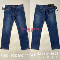 Red Leopard Класичні джинси синього кольору Classic fit 32-38 1114