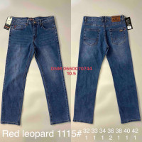Red Leopard Класичні джинси синього кольору Classic fit 32-42 1115