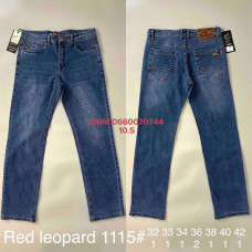 Red Leopard Класичні джинси синього кольору Classic fit 32-42 1115