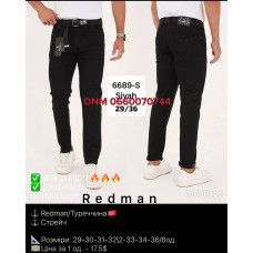 Redman Слім джинси чорного кольору Slim fit 29-36 6689