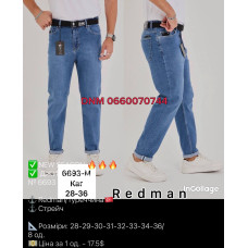 Redman Мом джинси синього кольору Mom fit 28-36 6693