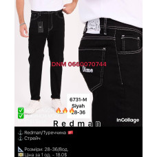 Redman Мом джинси чорного кольору Mom fit 28-36 6731