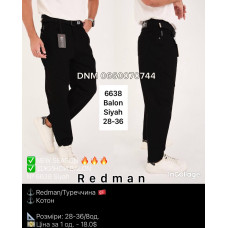 Redman Балони джинси чорного кольору 28-36 6638