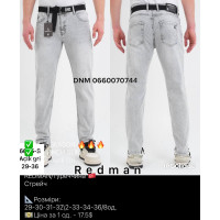 Redman Слім джинси сірого кольору Slim fit 29-36 6645