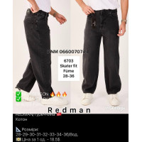 Redman Скейтер джинси сірого кольору Skater fit 28-36 6703