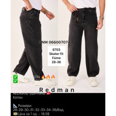 Redman Скейтер джинси сірого кольору Skater fit 28-36 6703