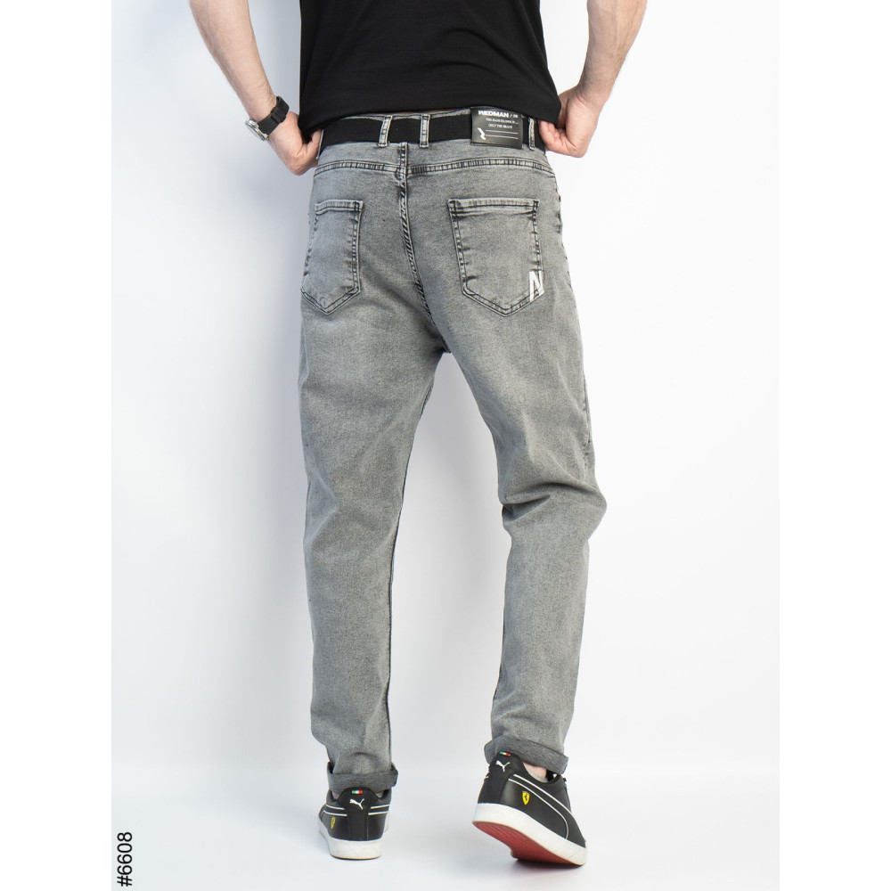 Redman Мом джинси сірого кольору Mom fit 28-36 6608