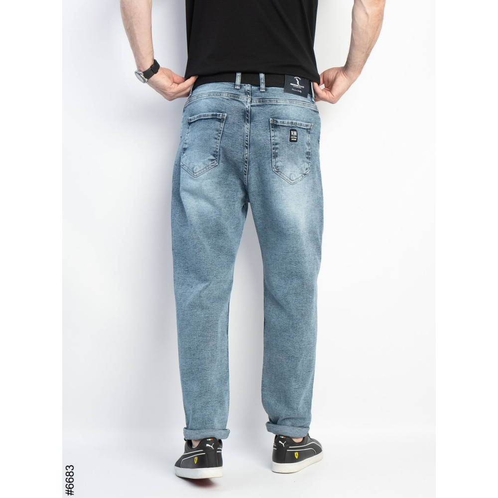 Redman Мом джинси блакитного кольору Mom fit 28-36 6683