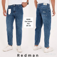 Redman Мом джинси блакитного кольору Mom fit 26-33 6690