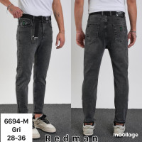 Redman Мом джинси сірого кольору Mom fit 28-36 6694