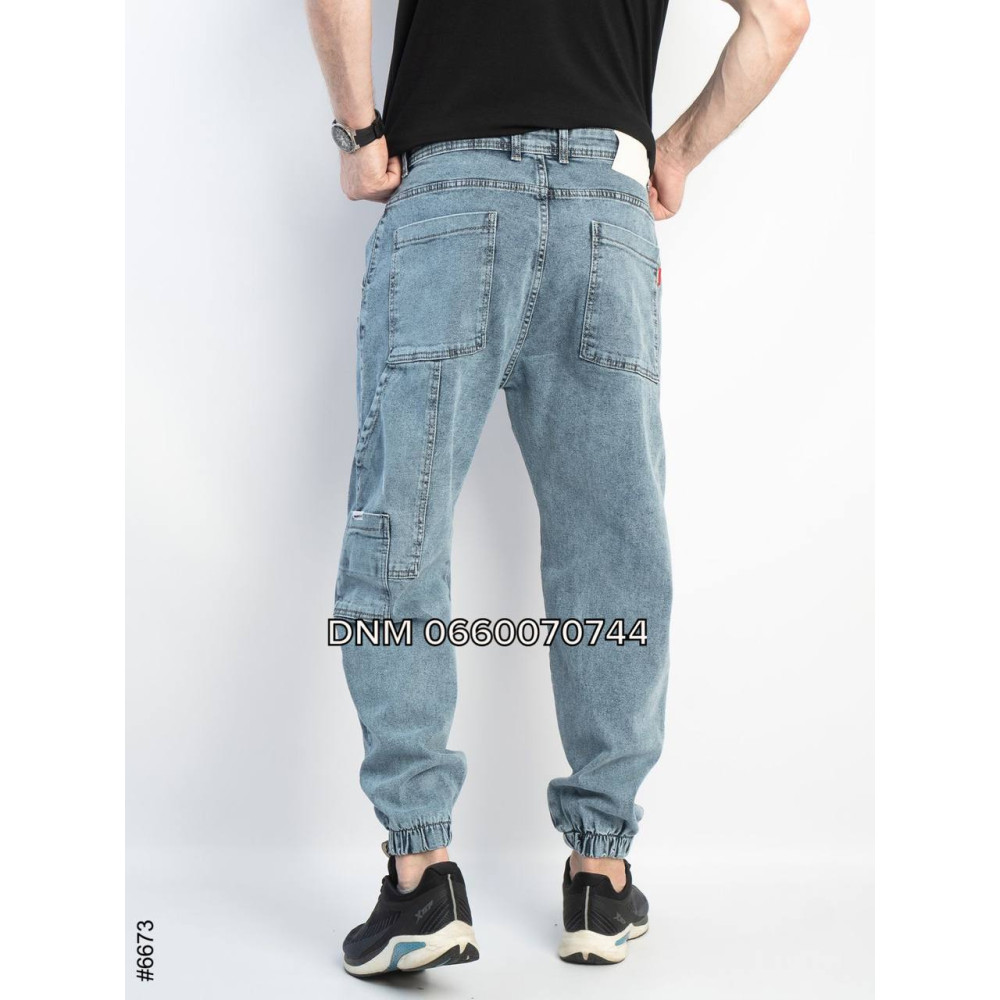 Redman Джогери брюки блакитного кольору Joggers 28-36 6673